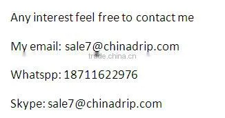 Flat and Emitter Drip Tape Irrigation With Thickness 0.30MM
