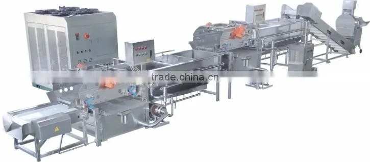 industrial fresh popcorn washing processing machine