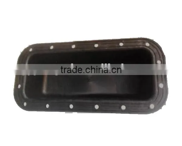 Farm tractor engine specific oil sump
