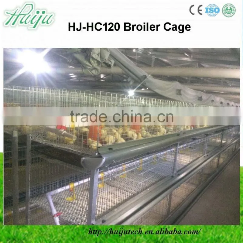 CE 3 Layers broiler battery cagefor cage chicken cage automatic chicken layer cage for sale in philippines HJ-HC120
