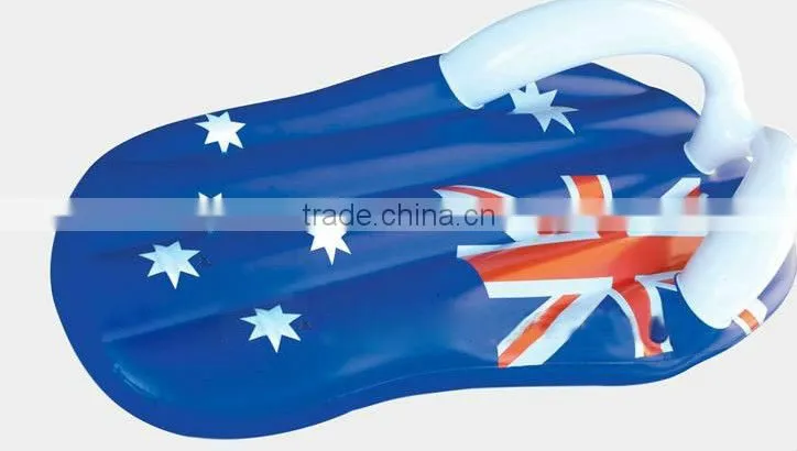 high quality inflatable flip flop lilo with custom logo,custom size,cusom color,OEM orders are welcome
