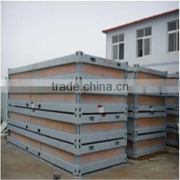 High quality Portable oudoor light steel security guard sentry booth on sale made in china