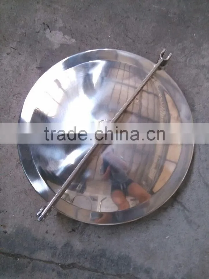 Hot sale sanitary stainless steel YAF rectangular manhole cover for tank