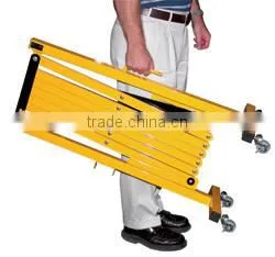 Convenient lightweight aluminium expandable saffety gate for warehouse ALEXGATE-30-C