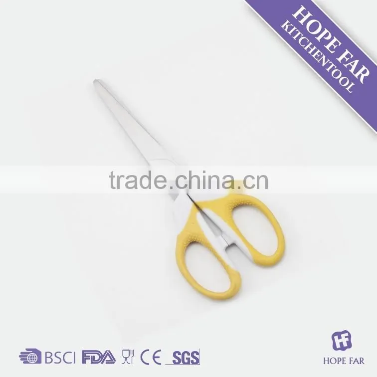 0200086 Soft rubber handle students' hobby scissors