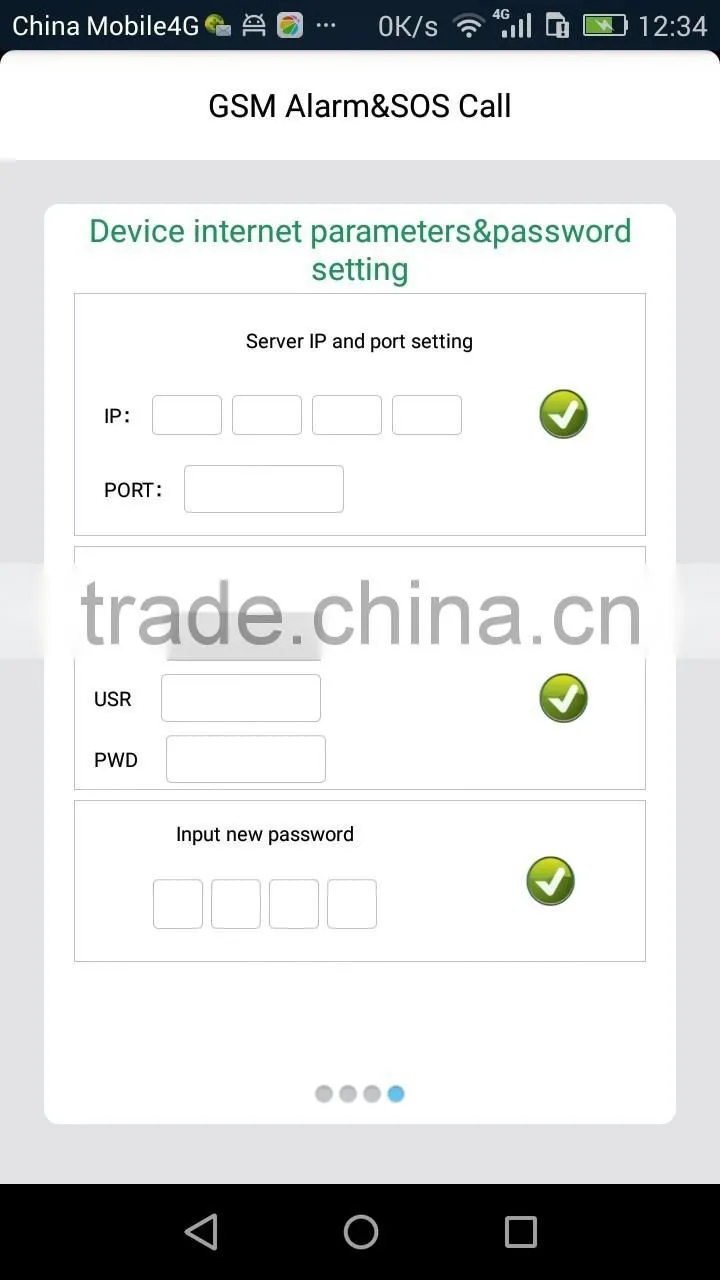 Cheap GSM alarm panel K9 Home DIY security alarm