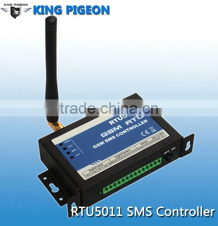 GSM SMS RTU Controller with 4DIN 4DO RTU5010