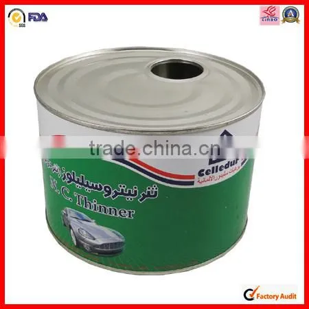 metal round funny ashtray