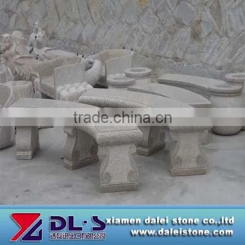 Granite talbe and bench