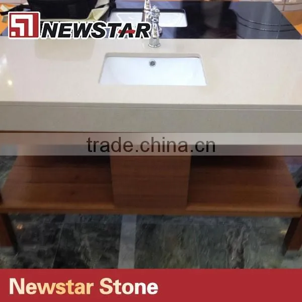 Newstar hotel vanity hotel bathroom vanity with natural granite top