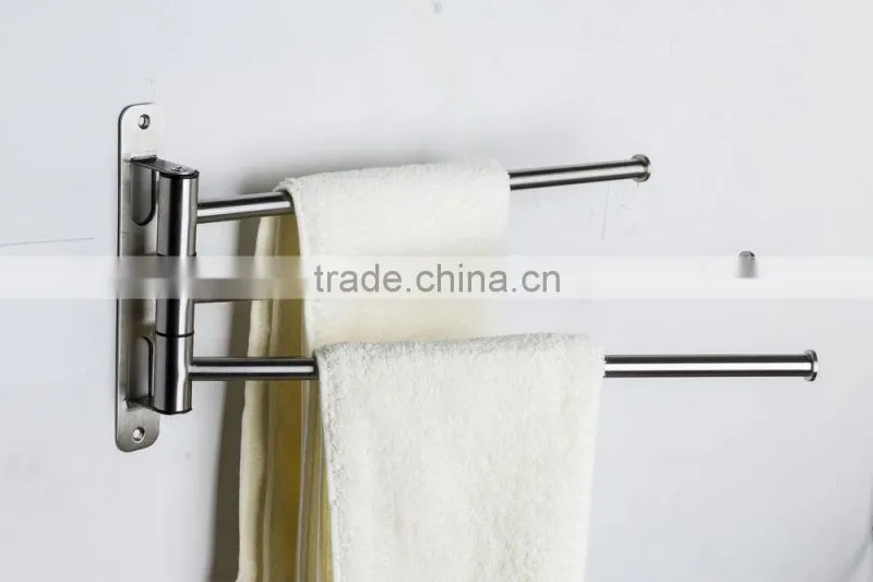 Hotel Bathroom metal door hinge towel rack