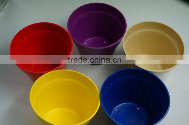 eco friendly bamboo fibre plant fiber flower pot