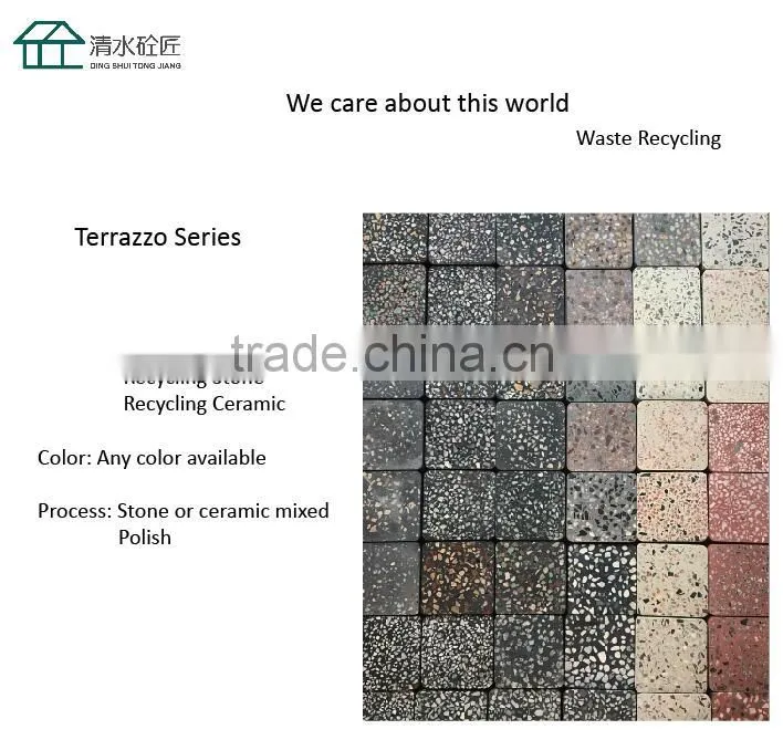 Round Clorful Flower Pot Terrazzo vase