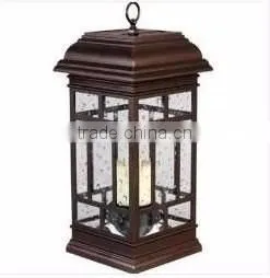 2-PC TABLE TOP DELUXE SOLAR PATIO Candle Light
