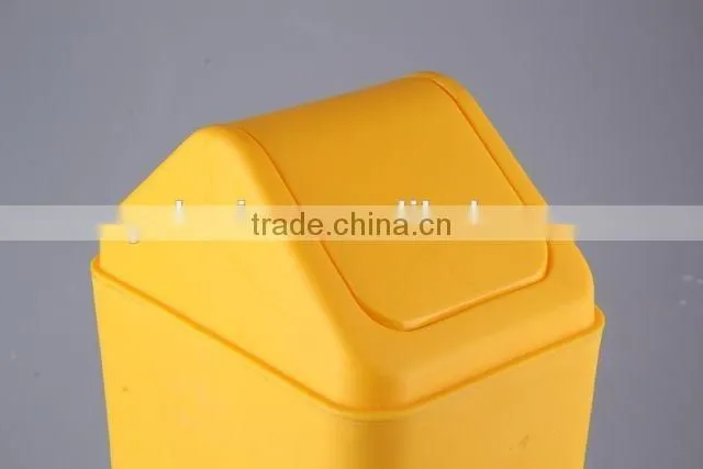 Plastic Trash Can Household Garbage Can/Rubbish Bin