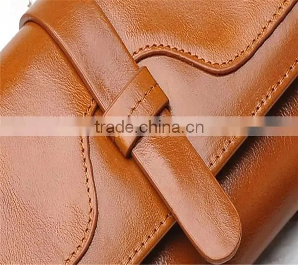 Custom many color woman's leather purse