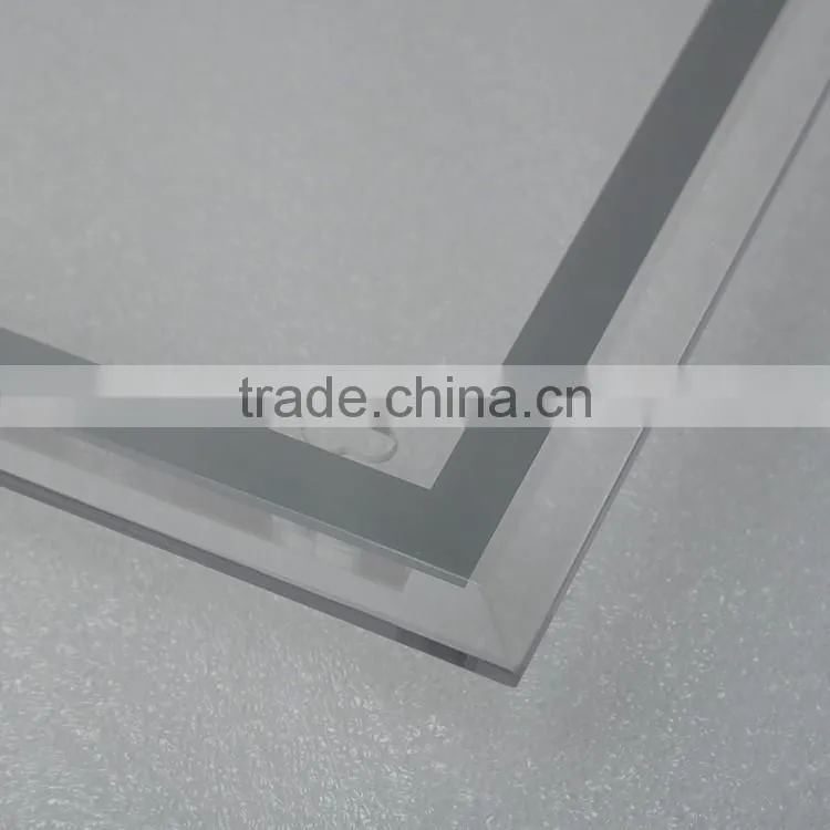 Crystal transparent acrylic photo frame a4 with support at back