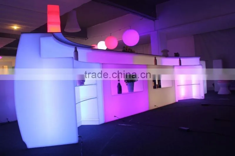 Fashinable Plastic Waterproof Color Light LED Glow Bar