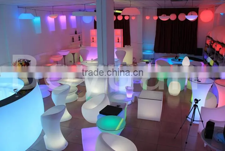 Led flower/beer pot wine bucket home furniture bar counter club table