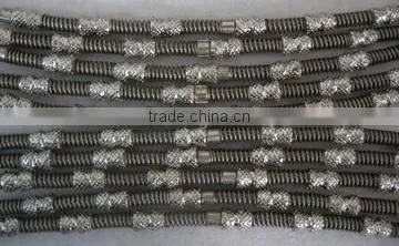 Diamond Wire Saw/diamond rope saw for stone/stone wire rope cutting tools