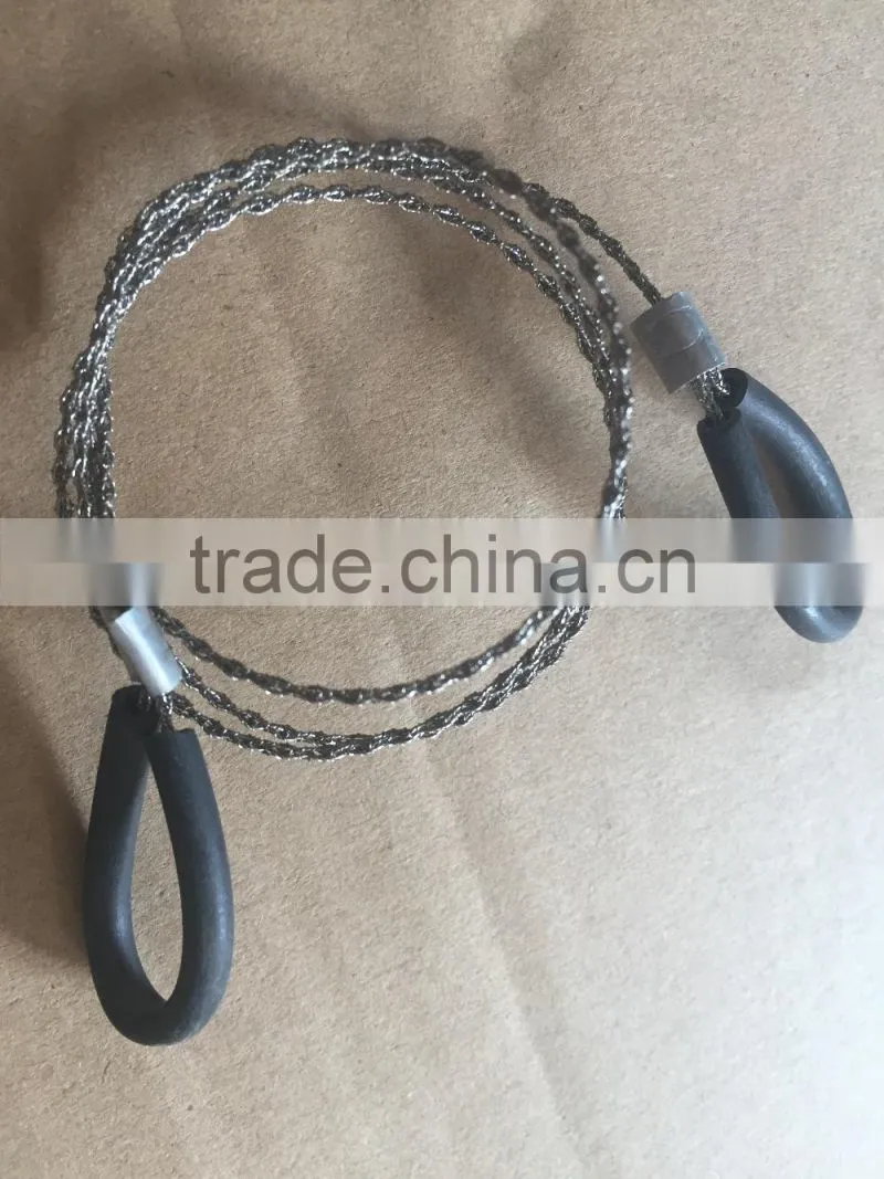 Outdoor survival line wire saw sawing wire saw