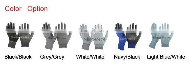 NMSAFETY 13 gauge pu top fit gloves