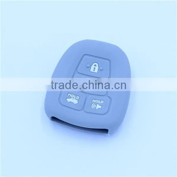 key fob Toyota Camry 4 buttons remote key case Toy blank keys with logo with door button