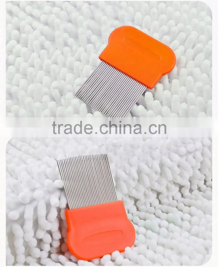 Colourful Handle Dog Cat Pet Nit Removal Comb