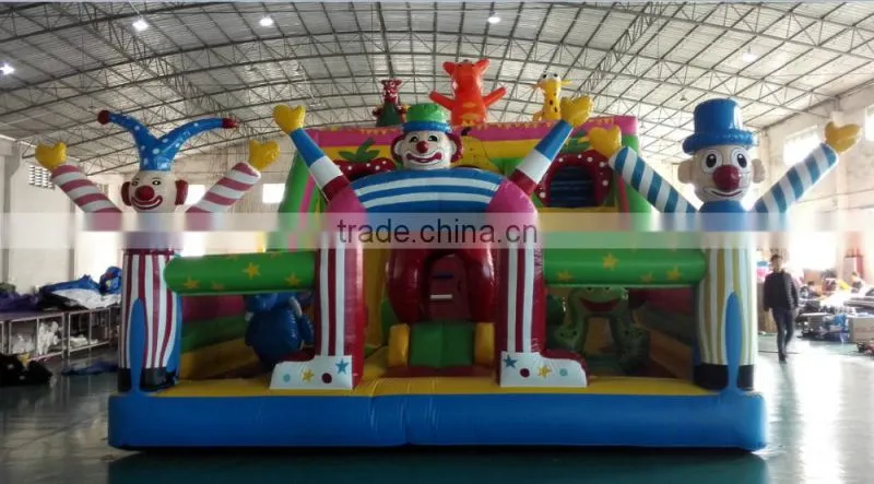 2016 Theme park rides Inflatable Bouncer inflatable amusement park,bouncy castle