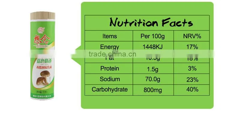 Xiang Nian Brand Wholesale Instant Dried Noodles 1000g Mushroom Noodle
