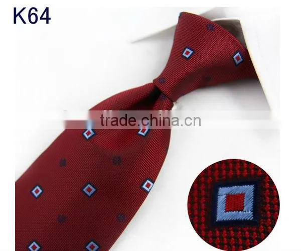 HD-ST93 Fashion Jacquard woven polyester tie sets with gift box