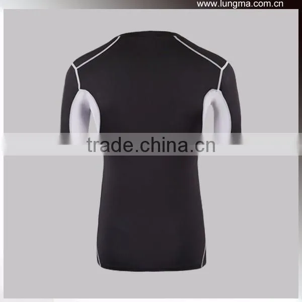 Short Sleeve 3D Full Sublimated Breathable Mesh Compression Shirt Tops and Bottoms,Printed Seamless Shoyoroll Rash Guard