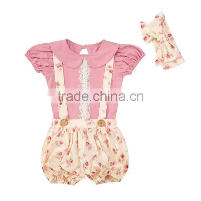 2017 New design,top quality boutique baby clothing,baby suspendex