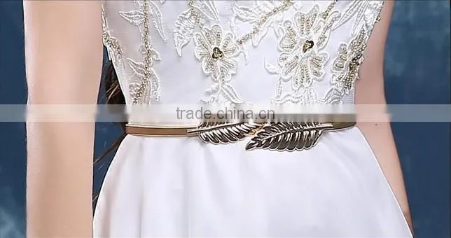 one piece style chiffon beautiful lady fashion dress