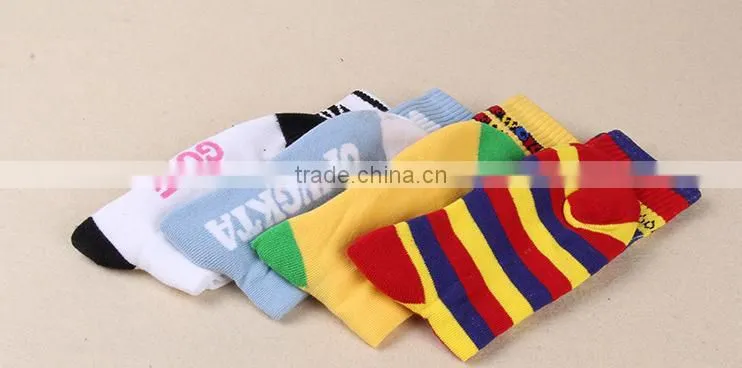 Fashion cartoon cotton towel socks foreign trade FUTURE OFWGKTA Gradient Socks socks EML-9-1872