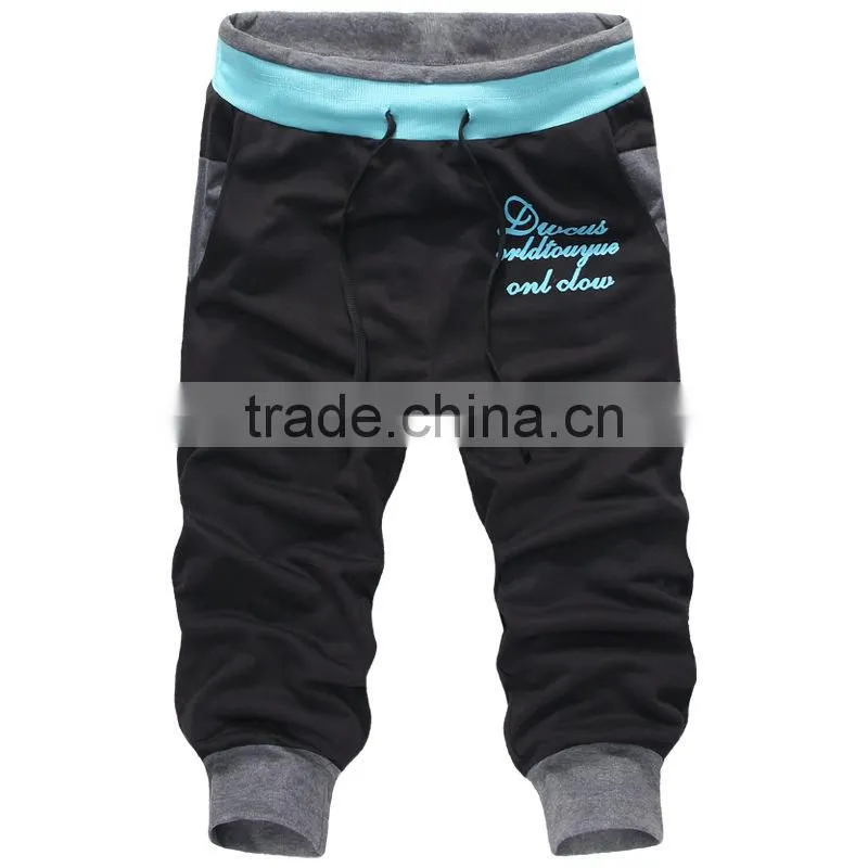 China Supplier 100%Cotton Jogging Pants Design For Men