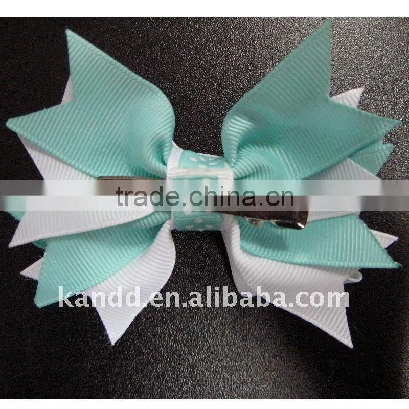4inch ribbon bows/hair bows/grosgrain ribbon bow