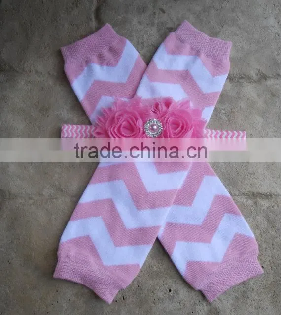 Factory wholesale football baby leg warmers Knit Baby Leggings for Fall/Winter