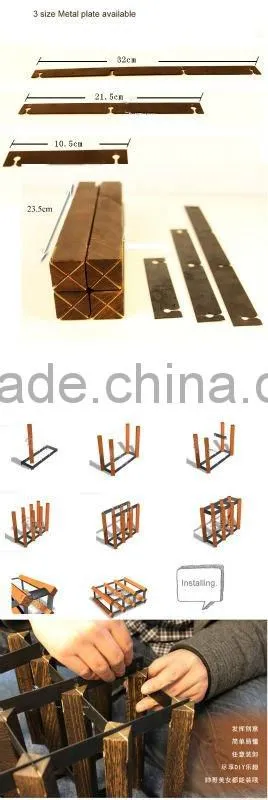 Expandable Wooden Wine Rack
