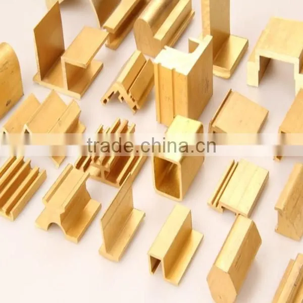 brass hexagonal profile rod