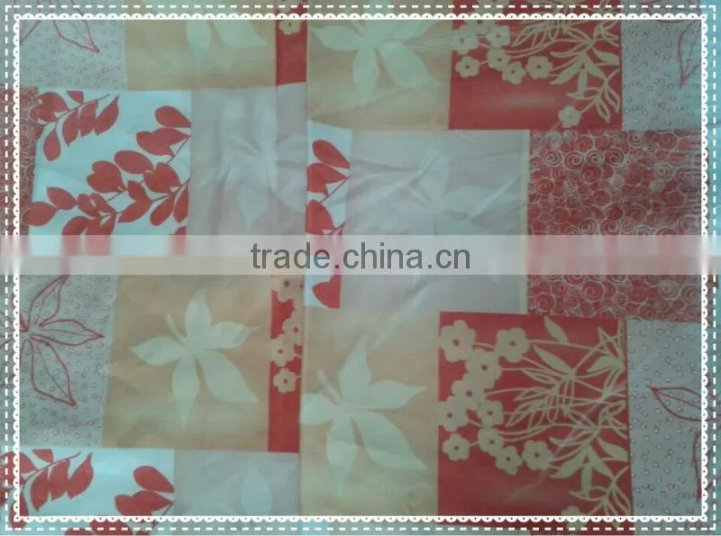 100% polyester Permanent Flame-Retardant Printed Fabric for bedding