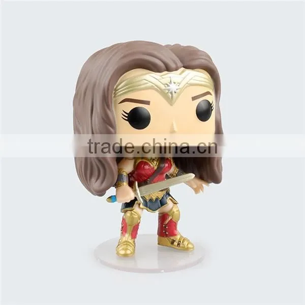 (High Quality) SV-TA035 Wonder Woman#86 pop vinyl figure Batman VS Superman Wonder woman PVC action figure