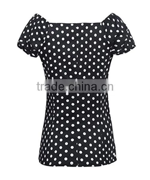 Good quality cheap price office blouse designs