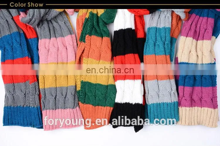 knitting scarf