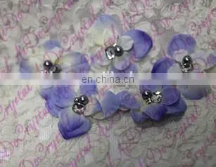 Aidocrystal flower hair accessories purple,hair accesories for wedding,fashion hair clip accessories