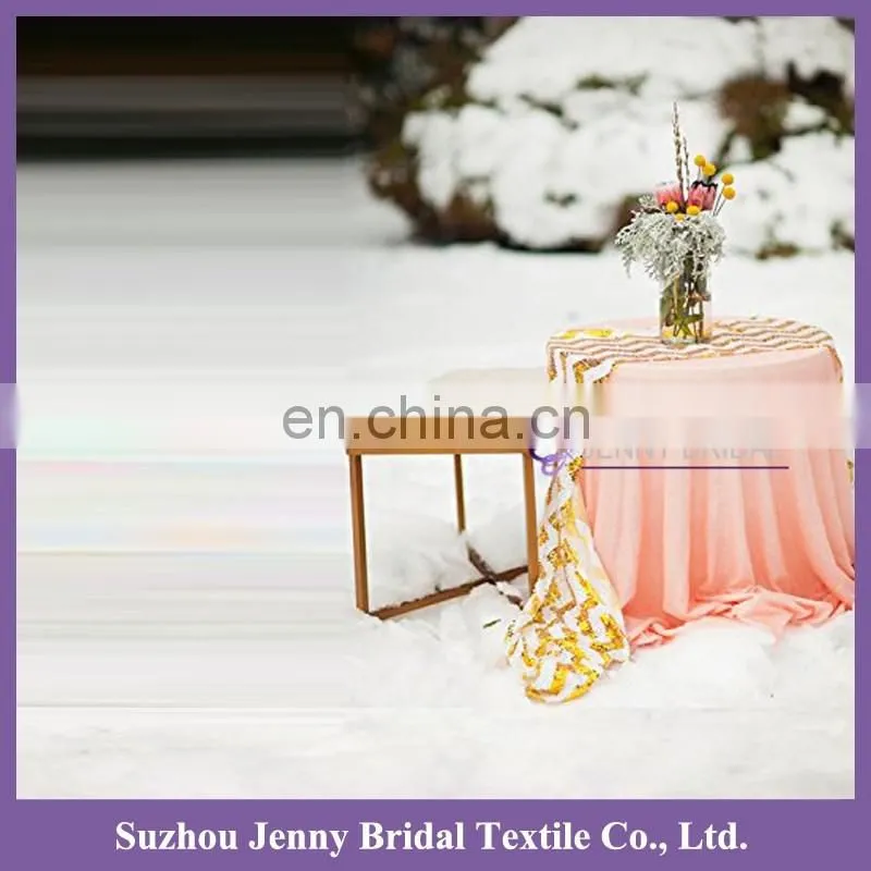 SQN#41 sequin fabric chevron table runners wedding