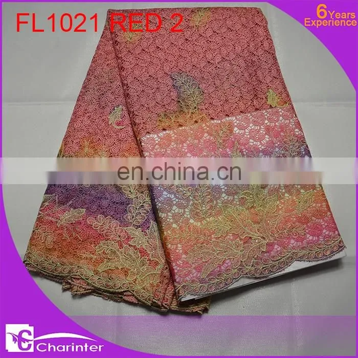 free shipping wholesale african french lace high quality guipure lace fabric