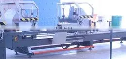 double-head precision cutting saw for aluminium door profile