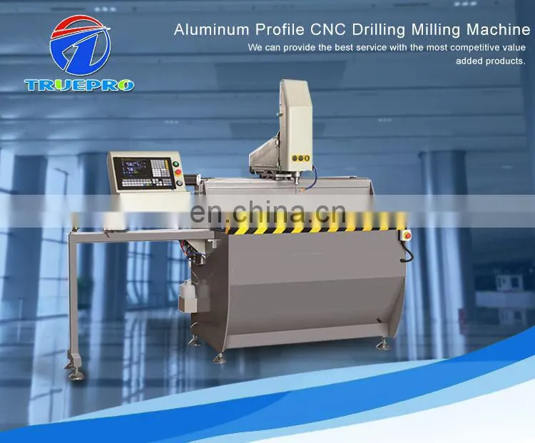 High precision aluminum profile heavy duty CNC drilling and milling machine size 2500 * 1500 * 1900mm