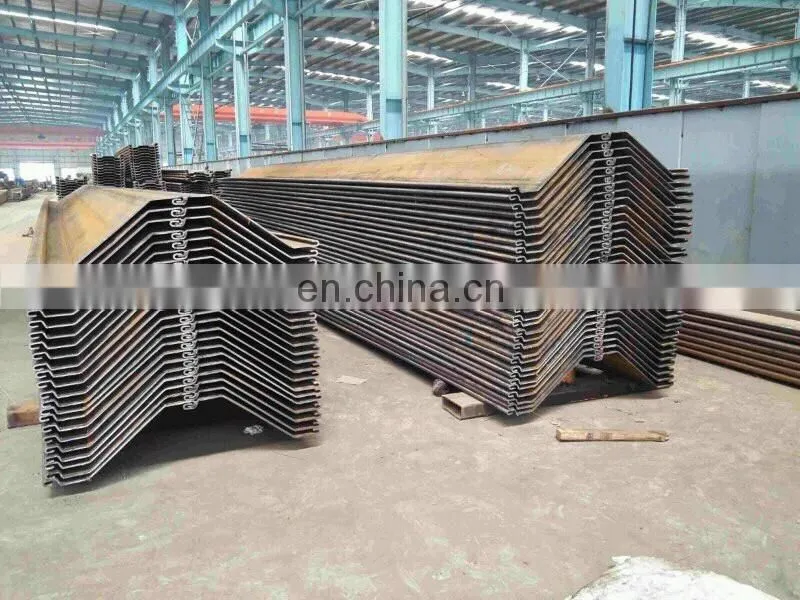 cold bending Z type Lassen steel sheet piles(6m 12m 15m stock)